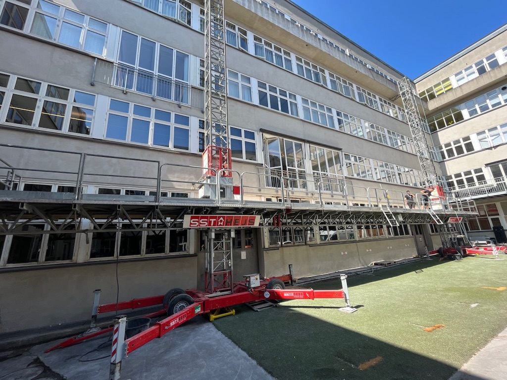 Materiale Hejs haengestillads
