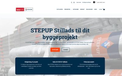 Nyheder 8 SST Handel lancerer nyt B2B-site for STEPUP Stillads